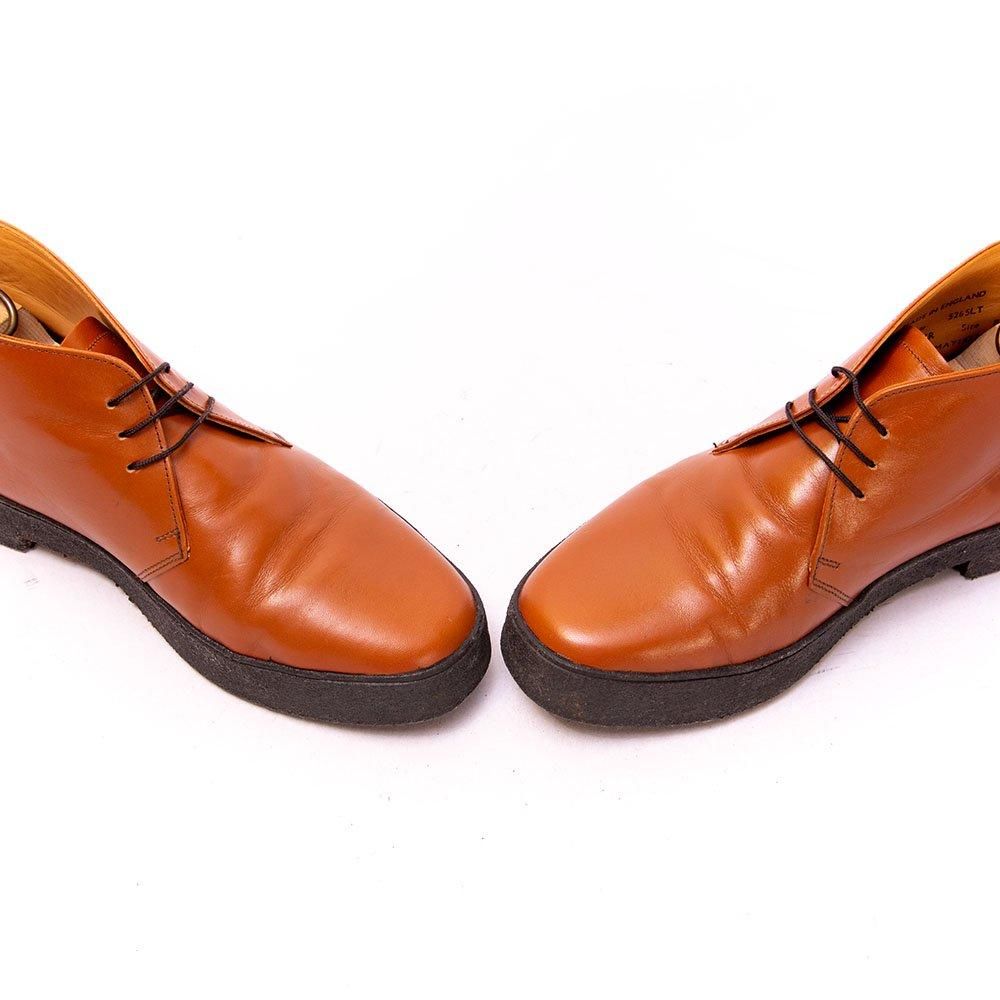 トリッカーズ 5265 チャッカブーツ ブラウン マッドガード ラクア