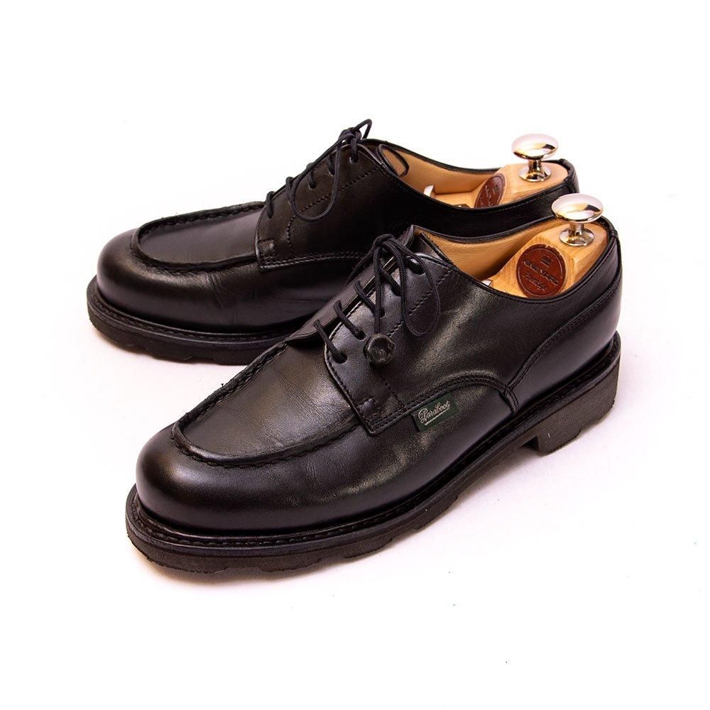 パラブーツ CHAMBORD(シャンボード) Uチップ ブラック レディース