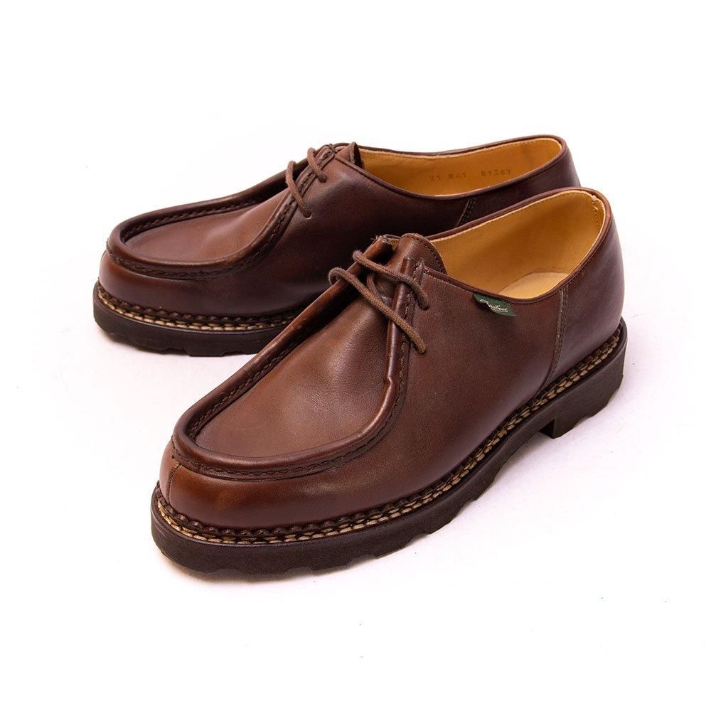 パラブーツ MICHAEL(ミカエル)チロリアンシューズ カフェ リスレザー