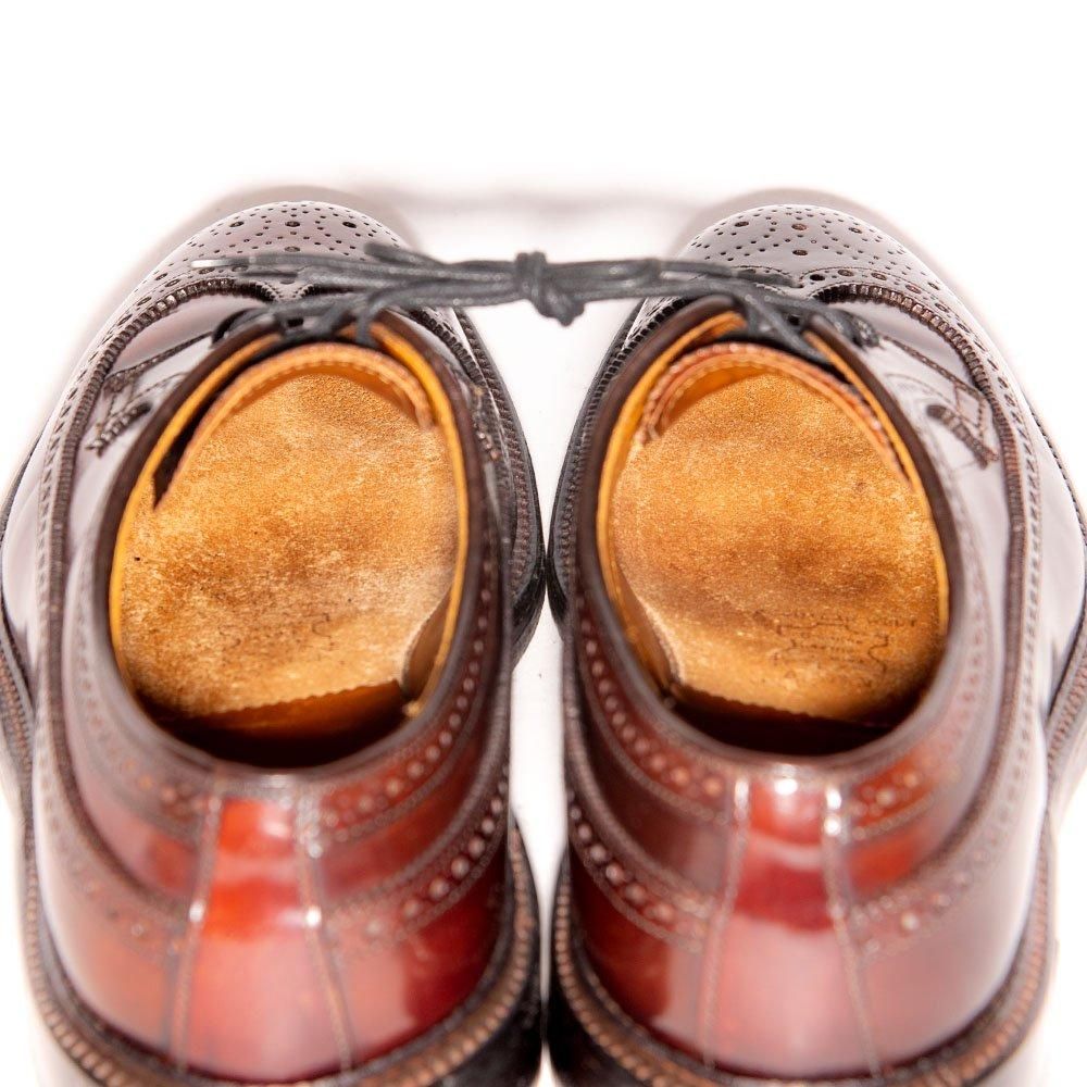 オールデン 975 ロングウイングチップ フルブローグ コードバン