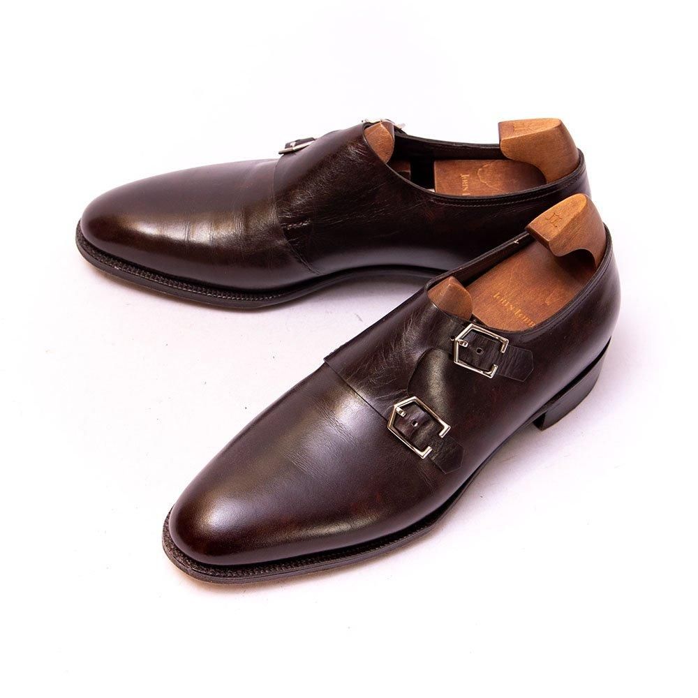 ジョンロブ 2010イヤーモデル ダブルモンク ダークブラウン ミスティ