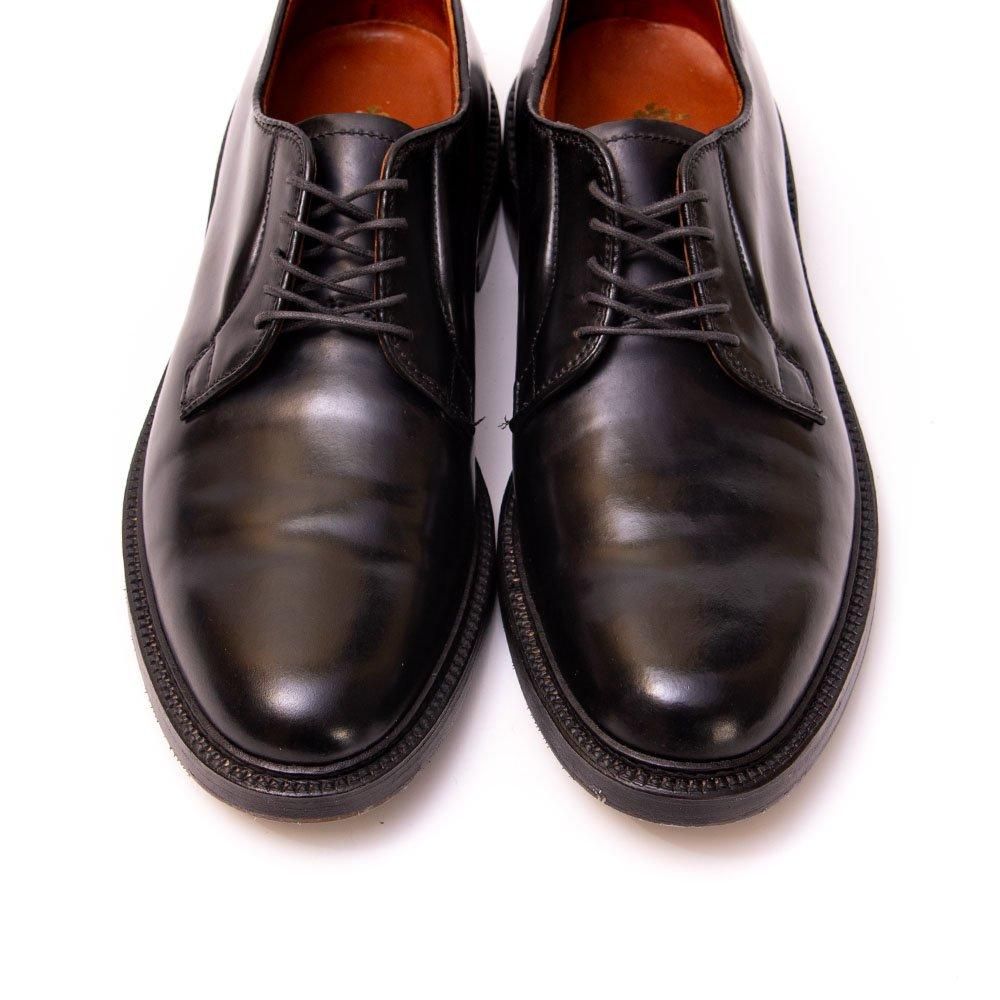 オールデン 9901 プレーントゥ ブラック コードバン サイズ8.5D - 中古