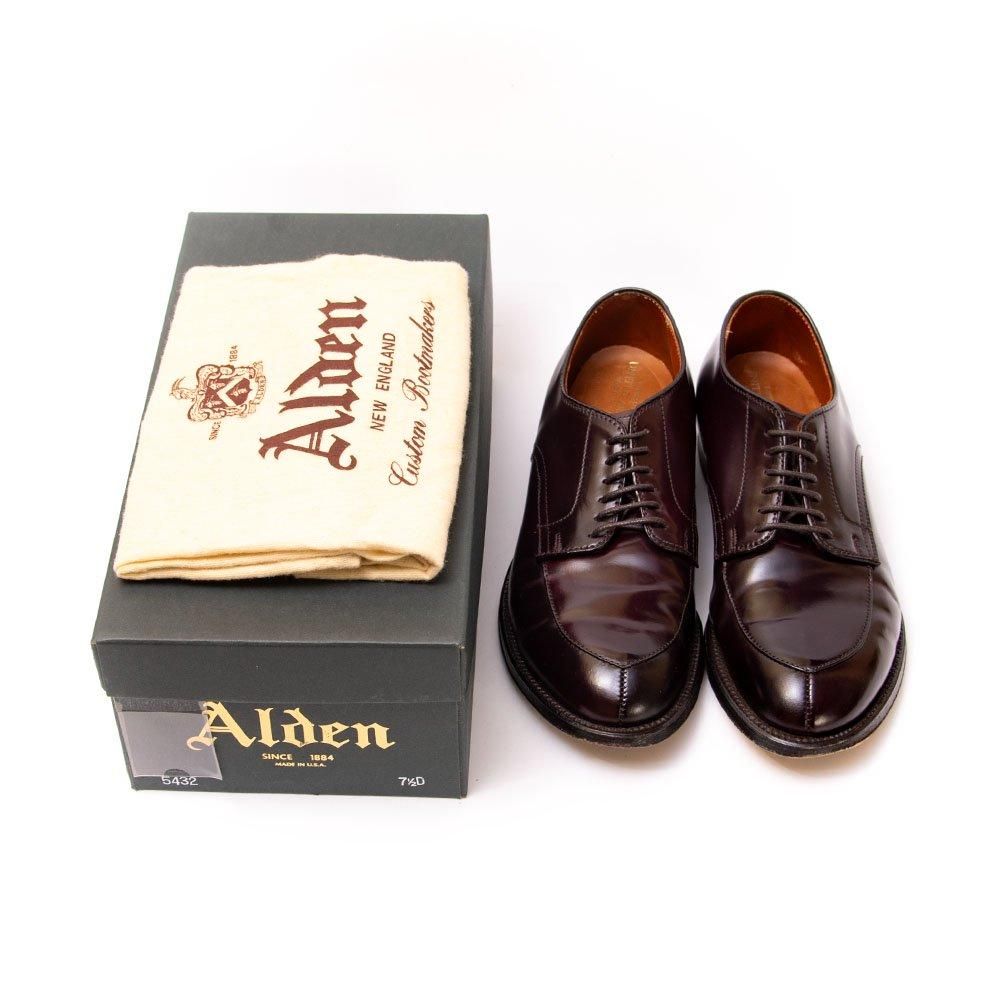 オールデン 5432 Vチップ コードバン バーガンディ モディファイド