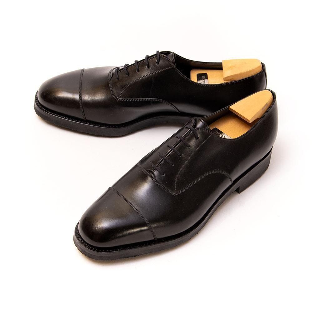 ジェイエムウエストン 300 ストレートチップ ブラック ラバーソール