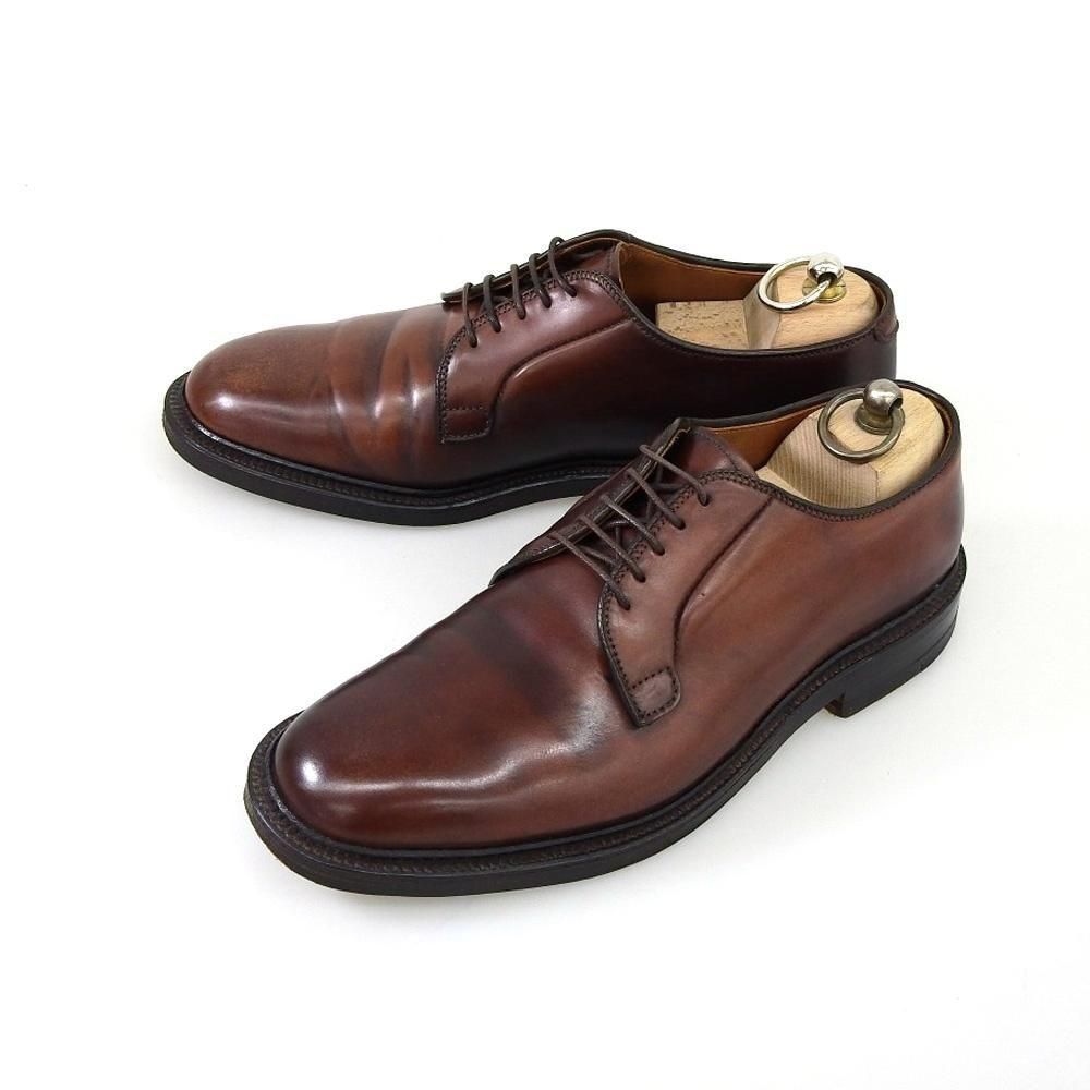 オールデン 990 プレーントゥ コードバン バーガンディ 薄め色個体