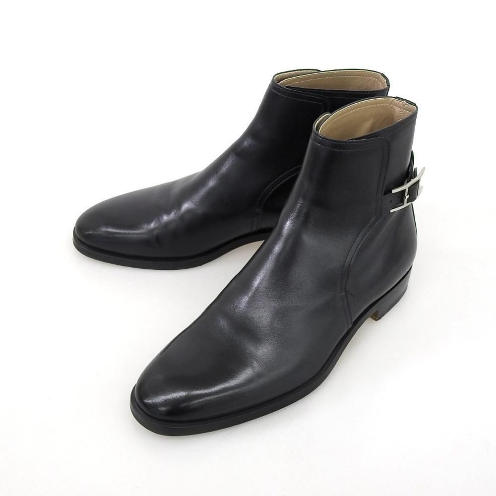 エルメス モンクストラップブーツ ブラック サイズ39.5 - 中古革靴販売
