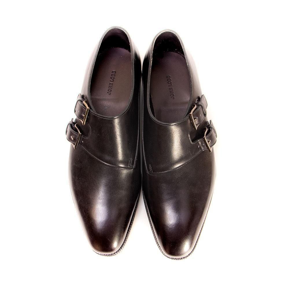 ジョンロブ CHAPEL(チャペル) ダブルモンク ブラック プレステージ