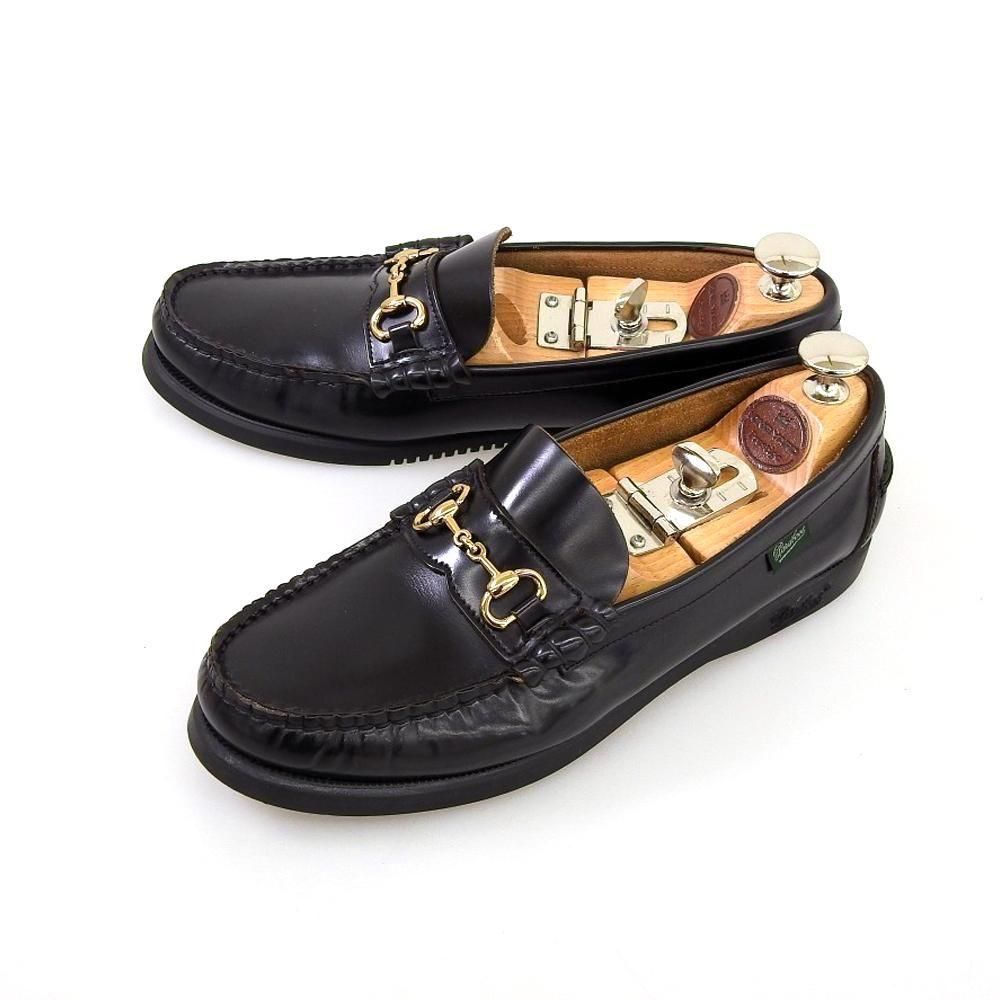 パラブーツ CORAUX(コロー)ビットローファー ブラック UNITED ARROWS