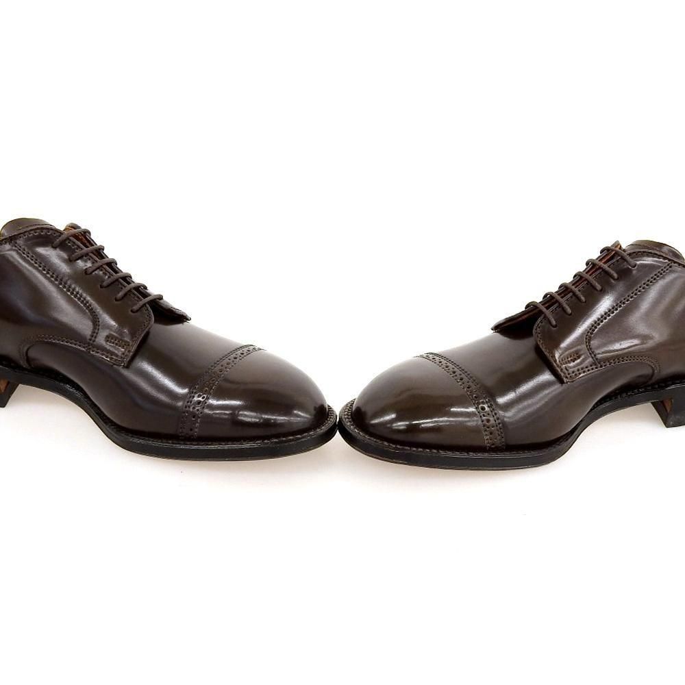 オールデン N8508 パンチドキャップトゥ シガーコードバン レアカラー