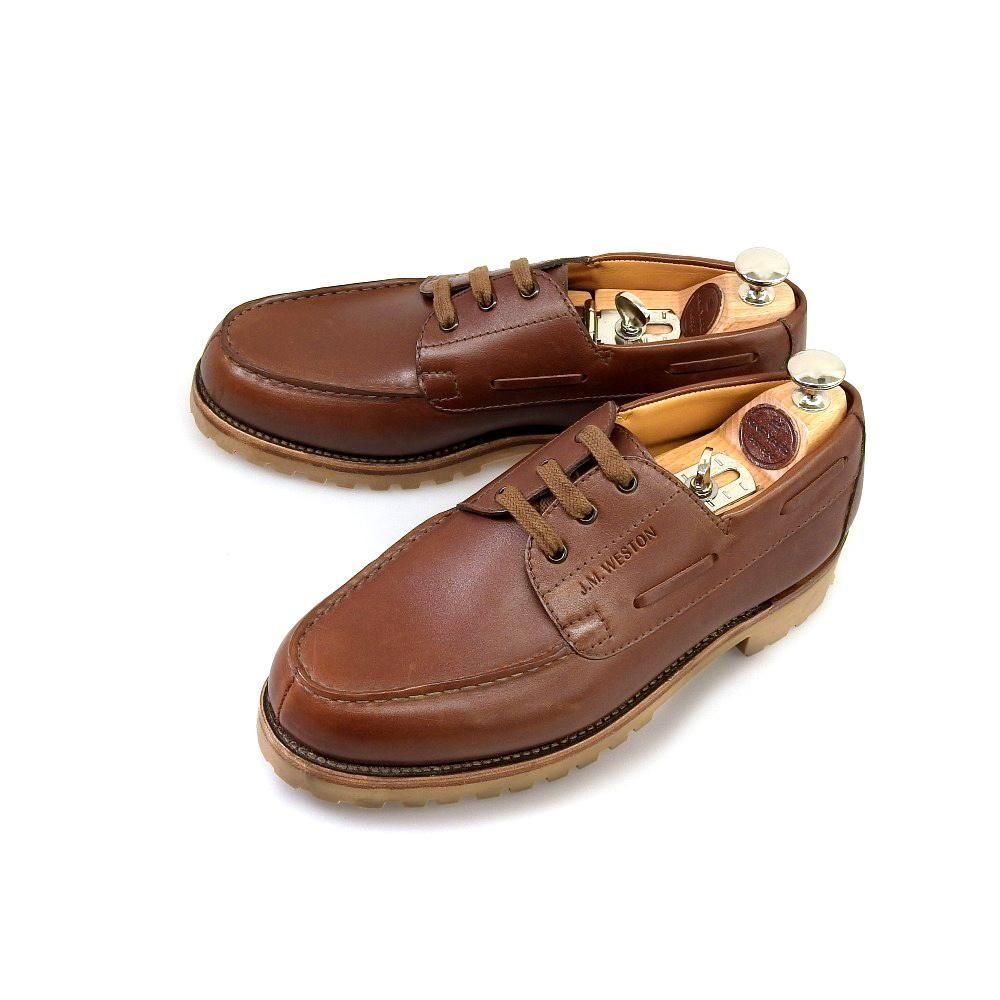 ジェイエムウエストン 690 YACHT(ヨット)デッキシューズ オーク ソフト