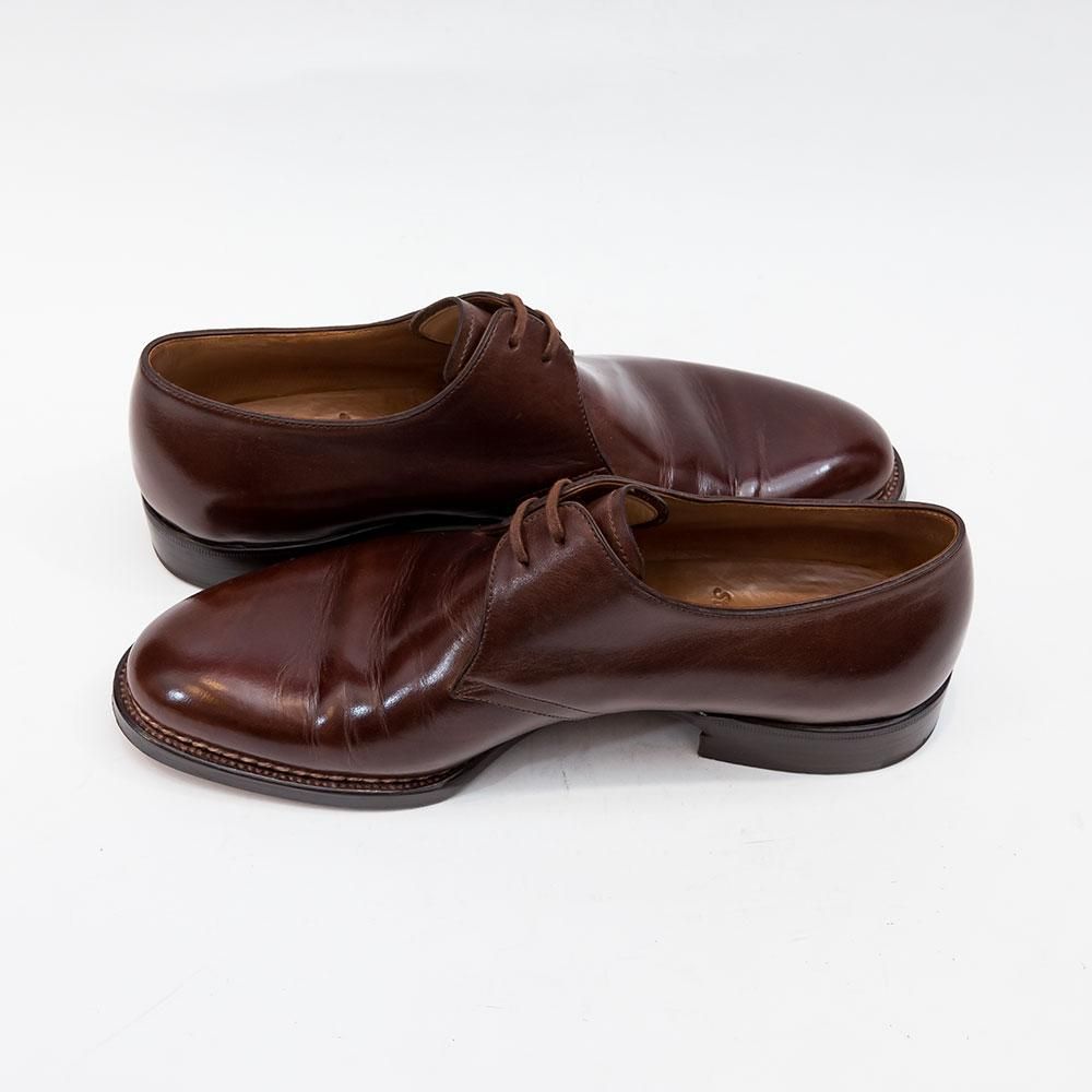 ステファノ ベーメル 2アイレット プレーントゥ 純正ツリー ボックス付