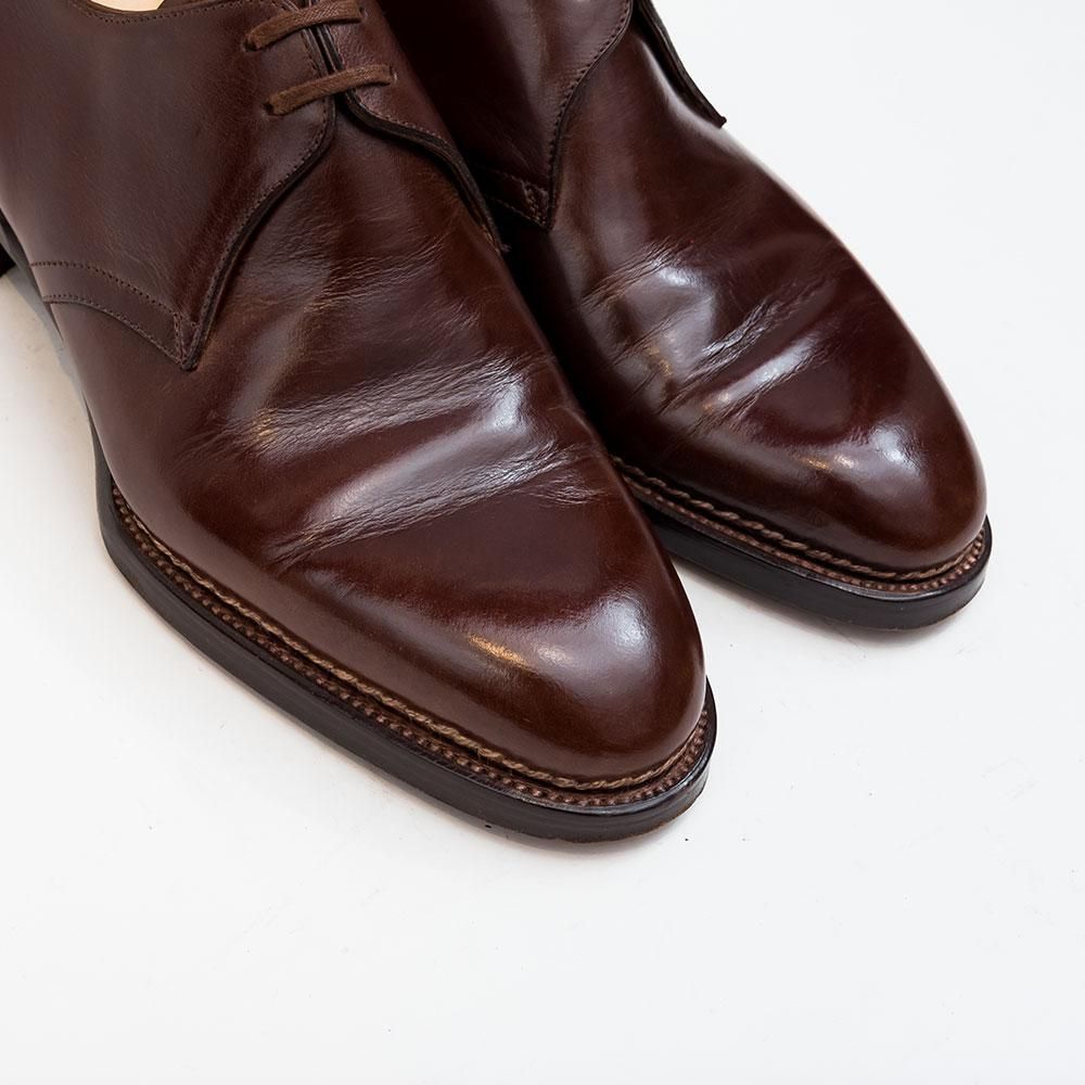 ステファノ ベーメル 2アイレット プレーントゥ 純正ツリー ボックス付