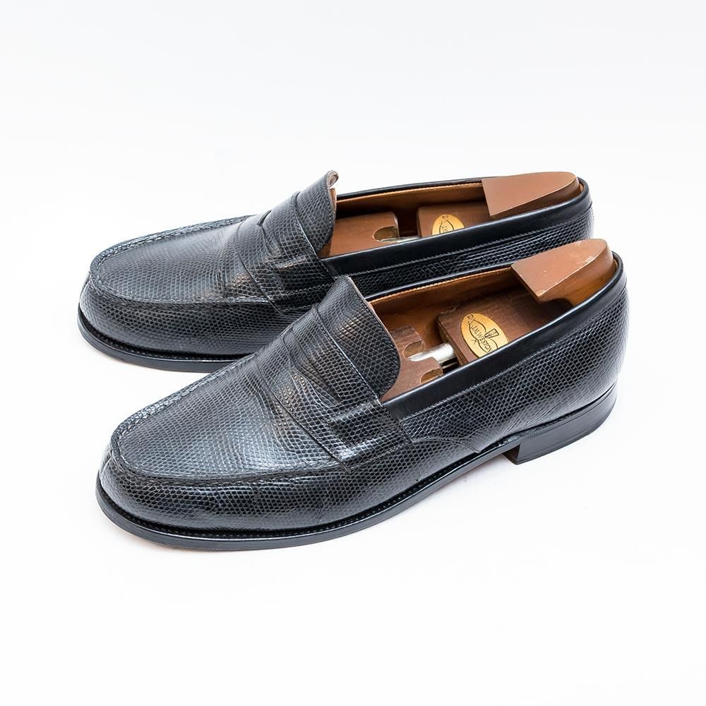 ジェイエムウエストン 180 リザード ブラック サイズ5D - 中古革靴販売