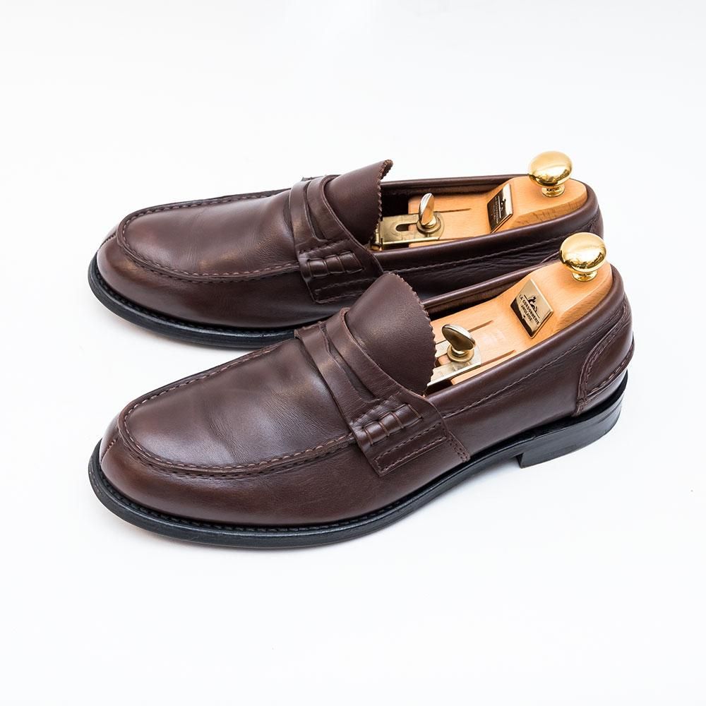 チャーチ ローファー ブラウン ローファー サイズ8.5 - 中古革靴販売