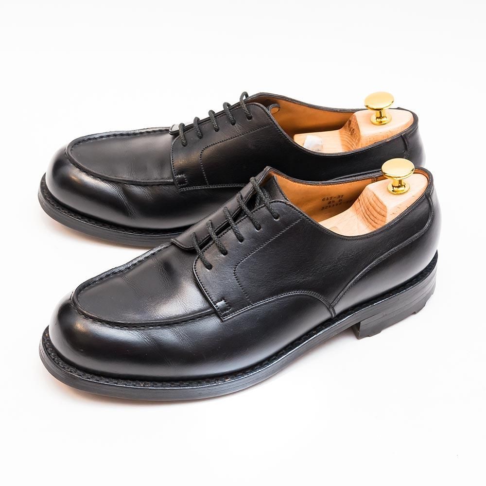 ジェイエムウエストン 641Golf ゴルフ 旧タグ ブラック ロシアンカーフ