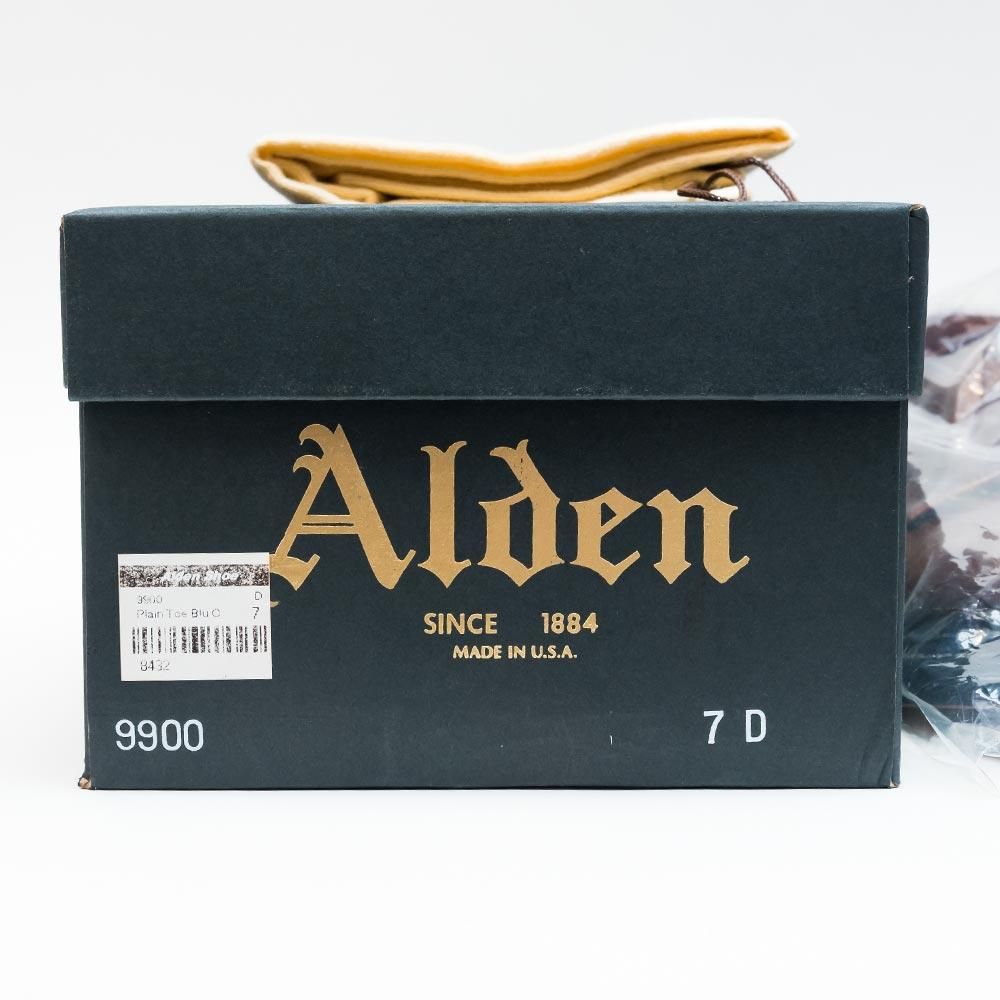 オールデン 9900 ラベロ コードバン プレーントゥ サイズ7D - 中古革靴