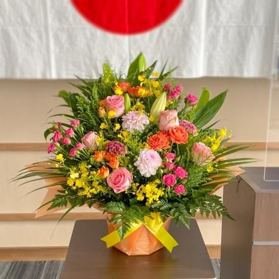 色が選べる8000円おまかせアレンジメント - 【姫路市・花屋】飯塚生花