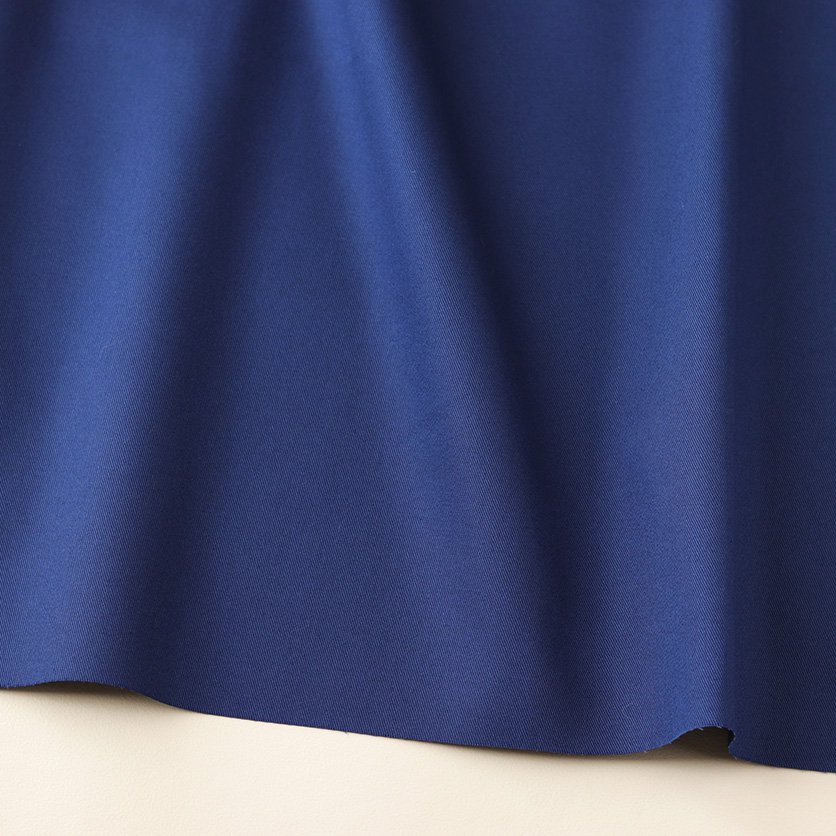 コットンツイル（ネイビーブルー・無地）