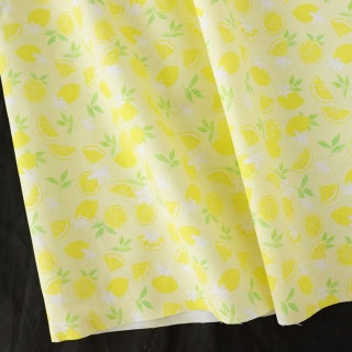 レモン柄の布・生地 | nunocoto fabric