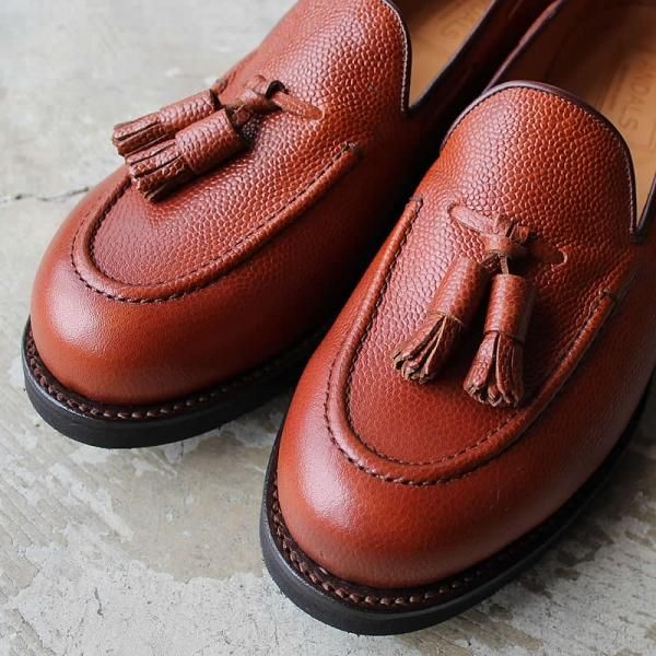 ANDALS アンダルス 776 735 747 746 シボ革 タッセルローファー HALLEY