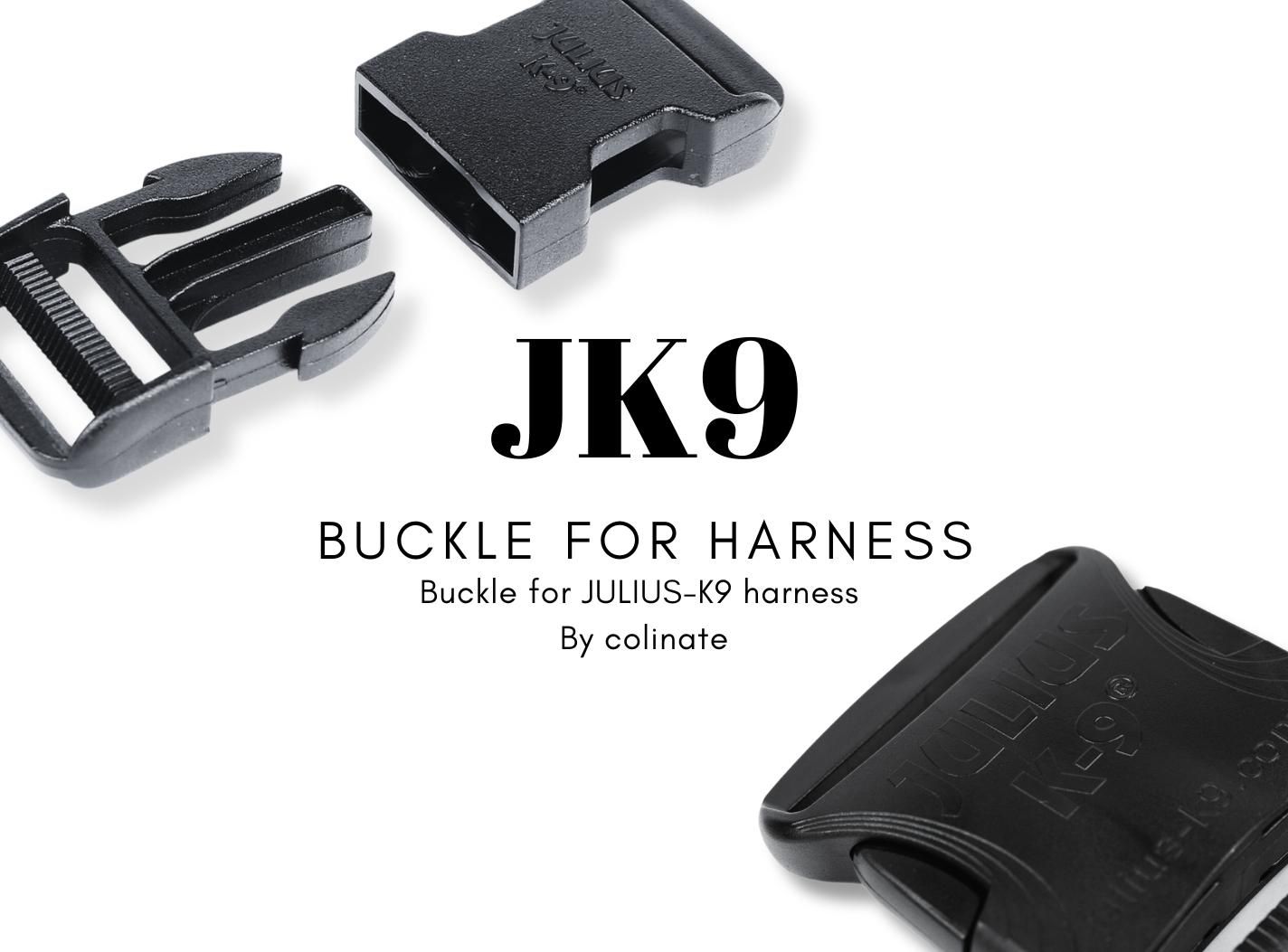 ユリウスK9 ハーネス用【単品バックル（リペア）】正規品 JULIUS-K9