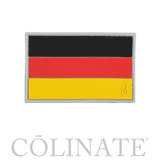 K9ハーネス 装飾ラベル【GERMAN FLAG（ドイツ国旗）】エンボス（凹凸