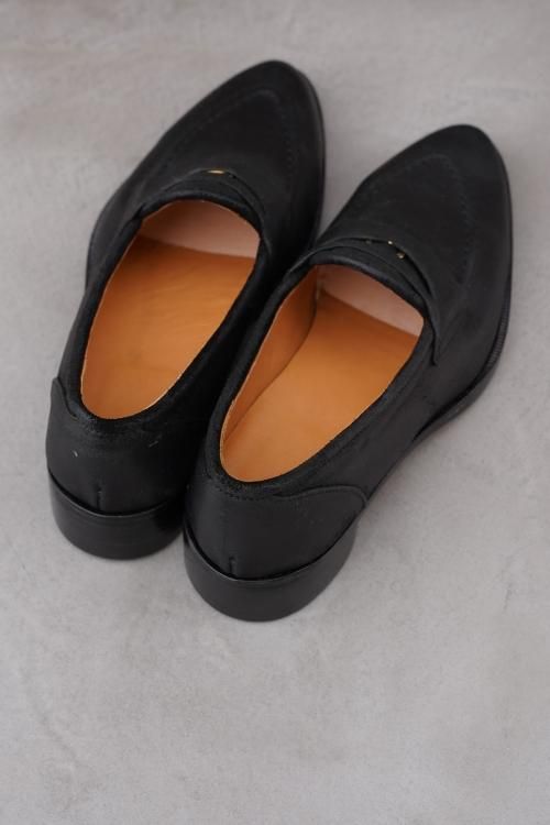 MASU（エムエーエスユー） [23SS] “ MOON LEATHER LOAFER” -BLACK
