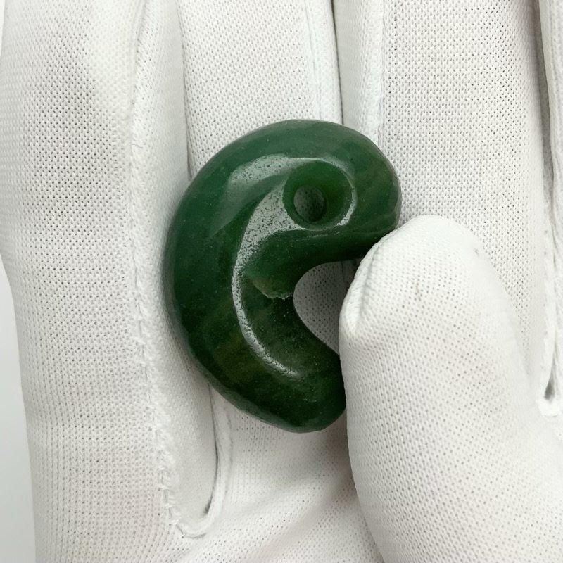 ミャンマー翡翠 勾玉 巴型】ひすい ヒスイ Jade 限定品 稀少 レア