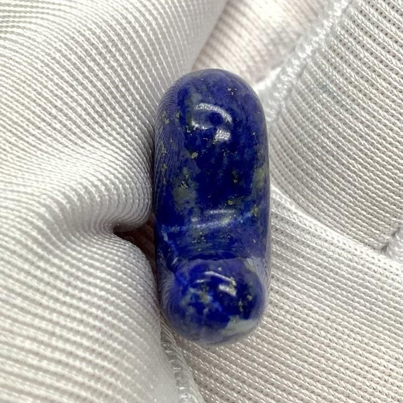 ラピスラズリ AA 勾玉 】 まがたま 瑠璃 半貴石 護符 青金石 天然石