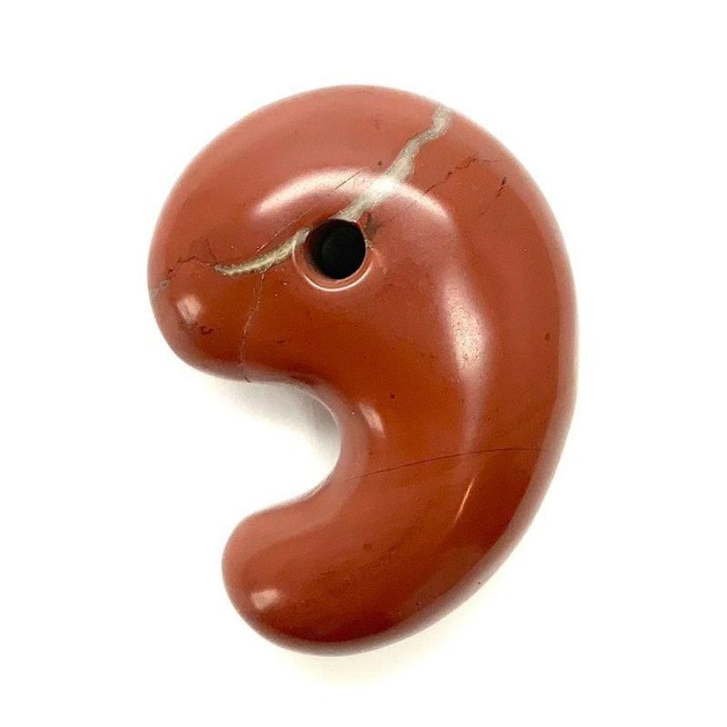 佐渡赤玉石 勾玉 大 】佐渡の赤玉 国産 新潟 佐渡島 まがたま 限定