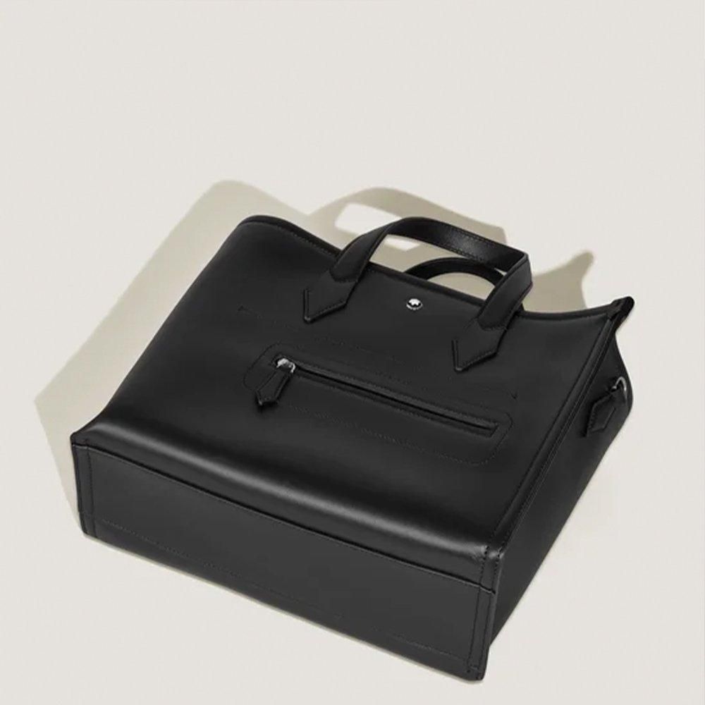 MB198737 MONTBLANC モンブラン ソフト スモール トートバッグ - 高級