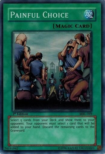 苦渋の選択/Painful Choice【スーパーレア】 アジア1st - トレカ道