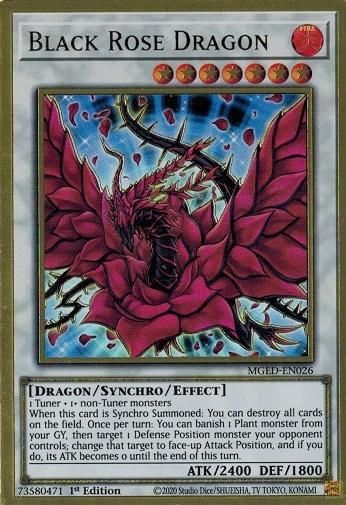 ブラック・ローズ・ドラゴン/Black Rose Dragon 【プレミアムゴールド