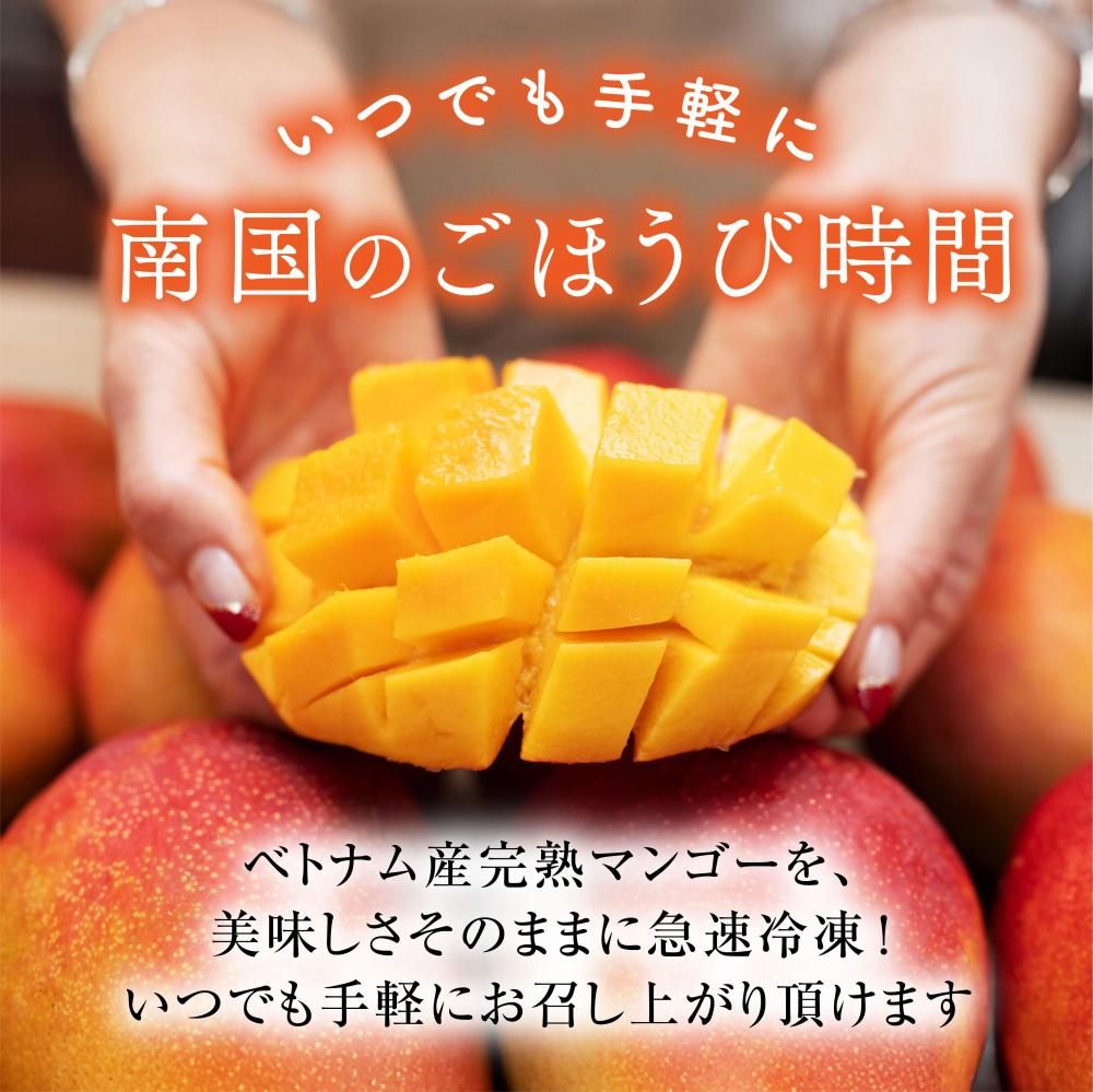 送料無料】冷凍マンゴー 3袋入（クール便） - おいしい安心果宝堂