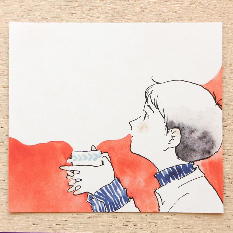 藤巻佐有梨 ブロックメモ 休日、昼下がり