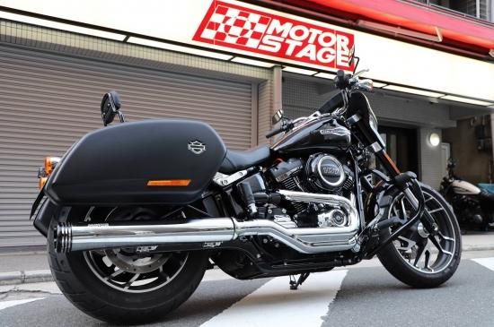 ハーレー｜ソフテイルFLSB スポーツグライド用スリップオンマフラー