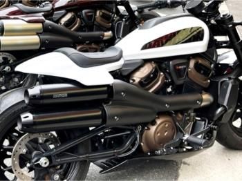 スポーツスターS BPM V-SPEEDマフラー サイレンサー＆テールパイプ