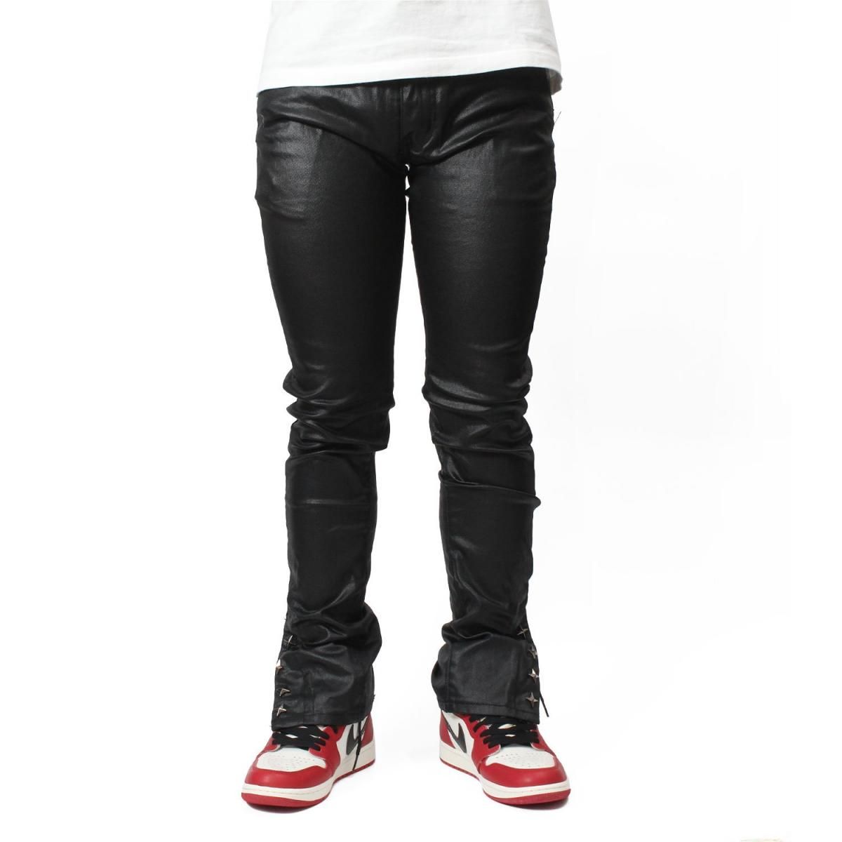 mnml] M588 Snap Slim Denim Black (28～38インチ) - DOPE TOKYO
