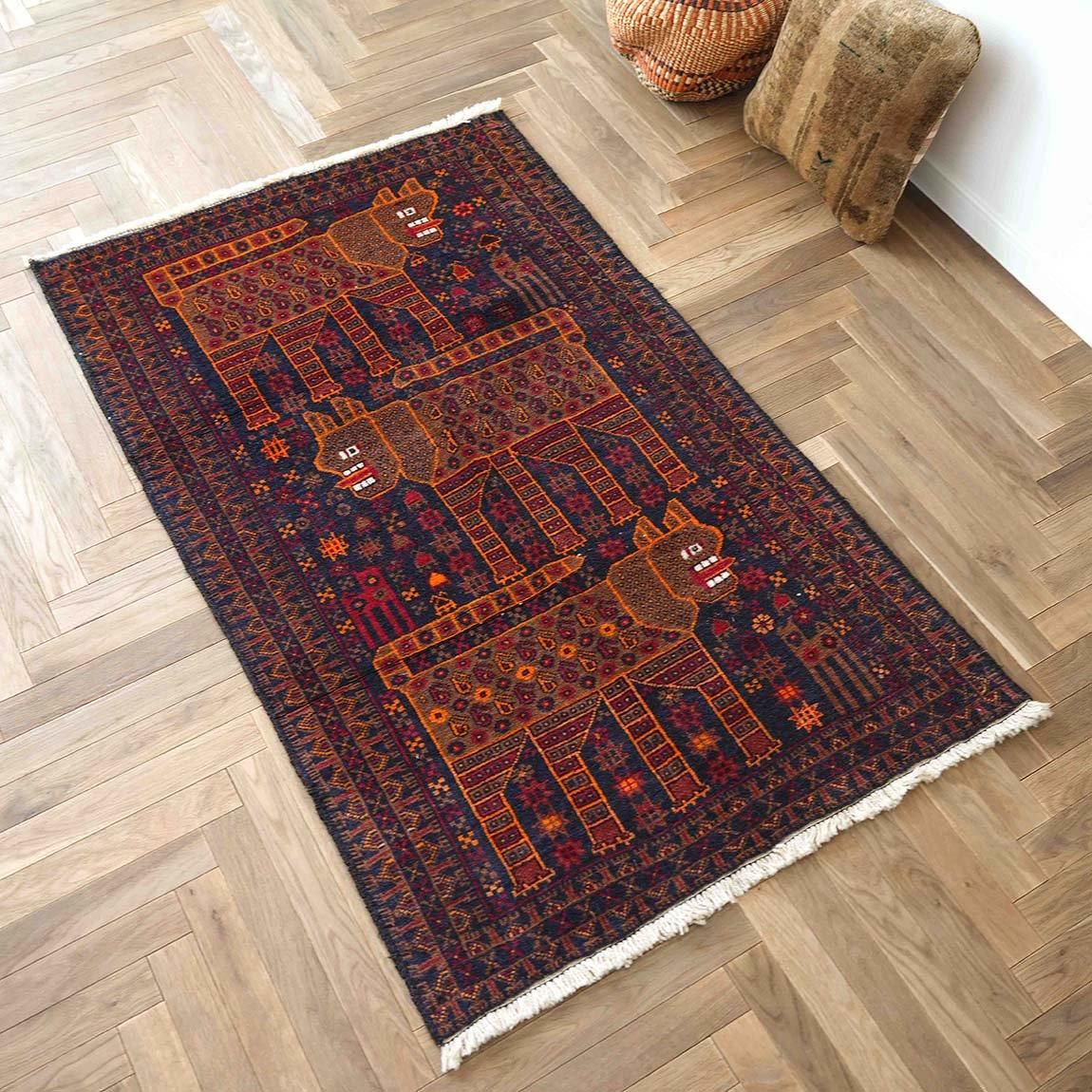 個性に全振りNo.2バルーチ140×86cm【送料無料】 - inie japan