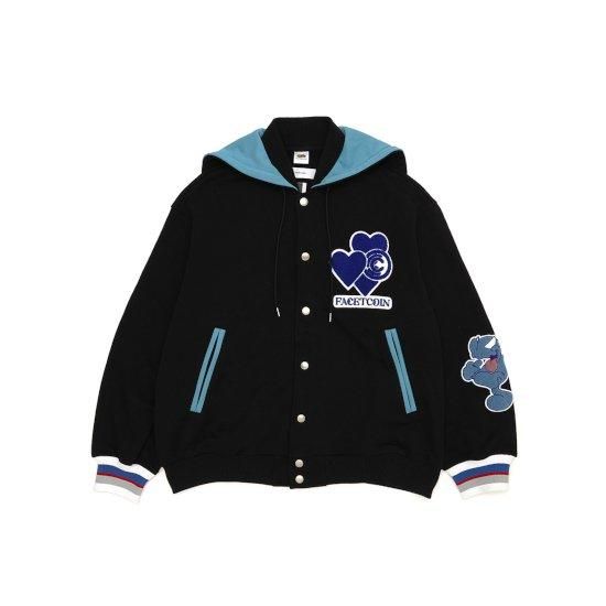 FACETASM×CPD 【ファセッタズム】 LOVE HOODED STADIUM JACKET (CPD-JK