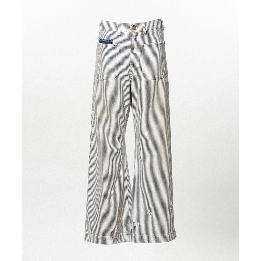 KAMIYA | カミヤ Hickory Work Pants INDIGO (G16PT034)