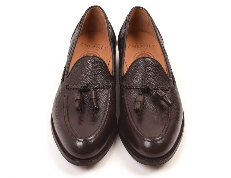 ジョセフチーニー HUBERT-II タッセルローファー WALNUT GRAIN