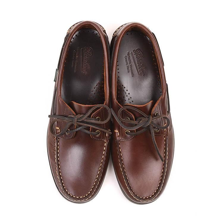 パラブーツ BARTH AMERICA ブラウン｜名作デッキシューズ