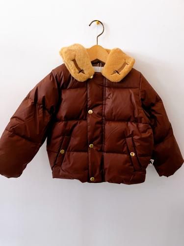 mini rodini DOG EMB PUFFER JACKET - W THE STORE