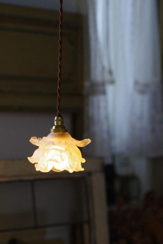 予約専用⭐︎）ミニシャンデリア フランスアンティークとローズ