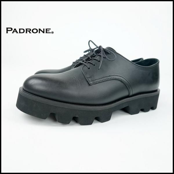 PADRONE（パドローネ）PLAIN TOE with Chunky Sole（プレーントゥ