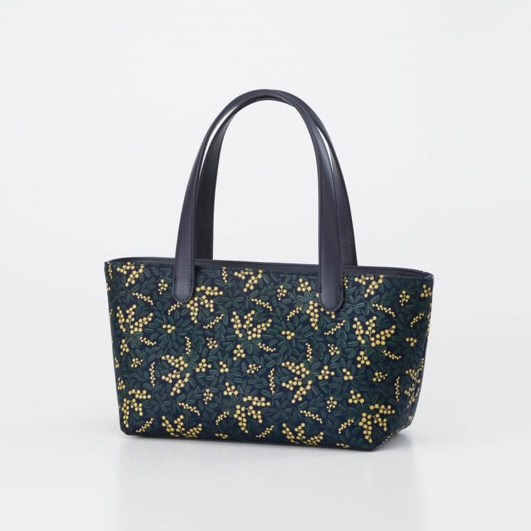 ミモザ模様の印伝 74ハンドバッグ：印傳屋公式オンラインショップ