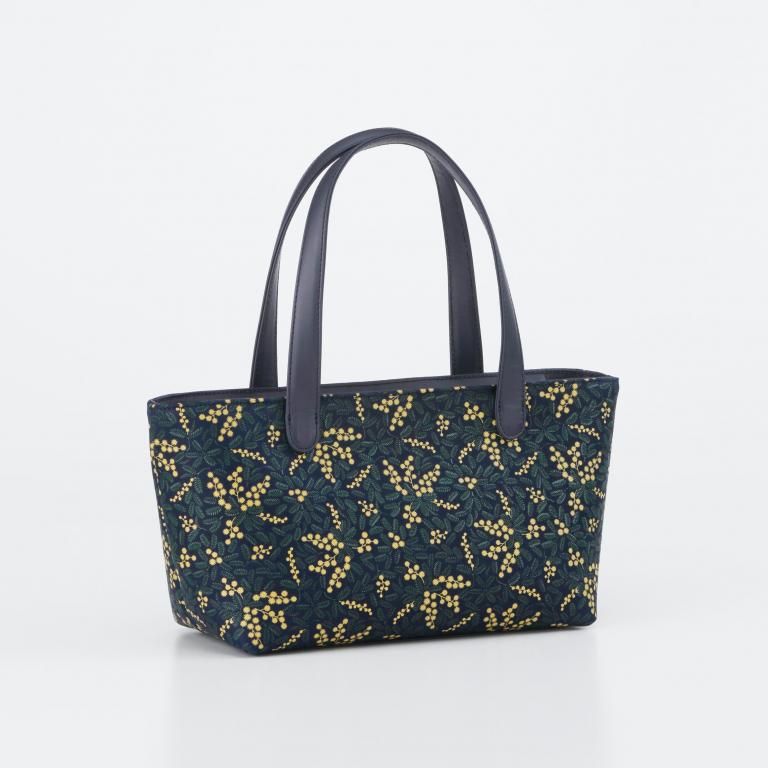 ミモザ模様の印伝 74ハンドバッグ：印傳屋公式オンラインショップ