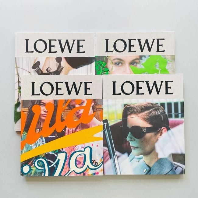 LOEWE Publication ロエベ ルックブック カタログ 12冊セット