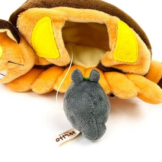 スタジオジブリ となりのトトロ ぬいぐるみ ネコバスのおうち S